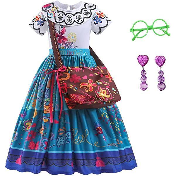 Dark Slate Blue Encanto Dress Toyzoona encanto-dress-toyzoona-1.jpg Costume, Dress Up and Apparel