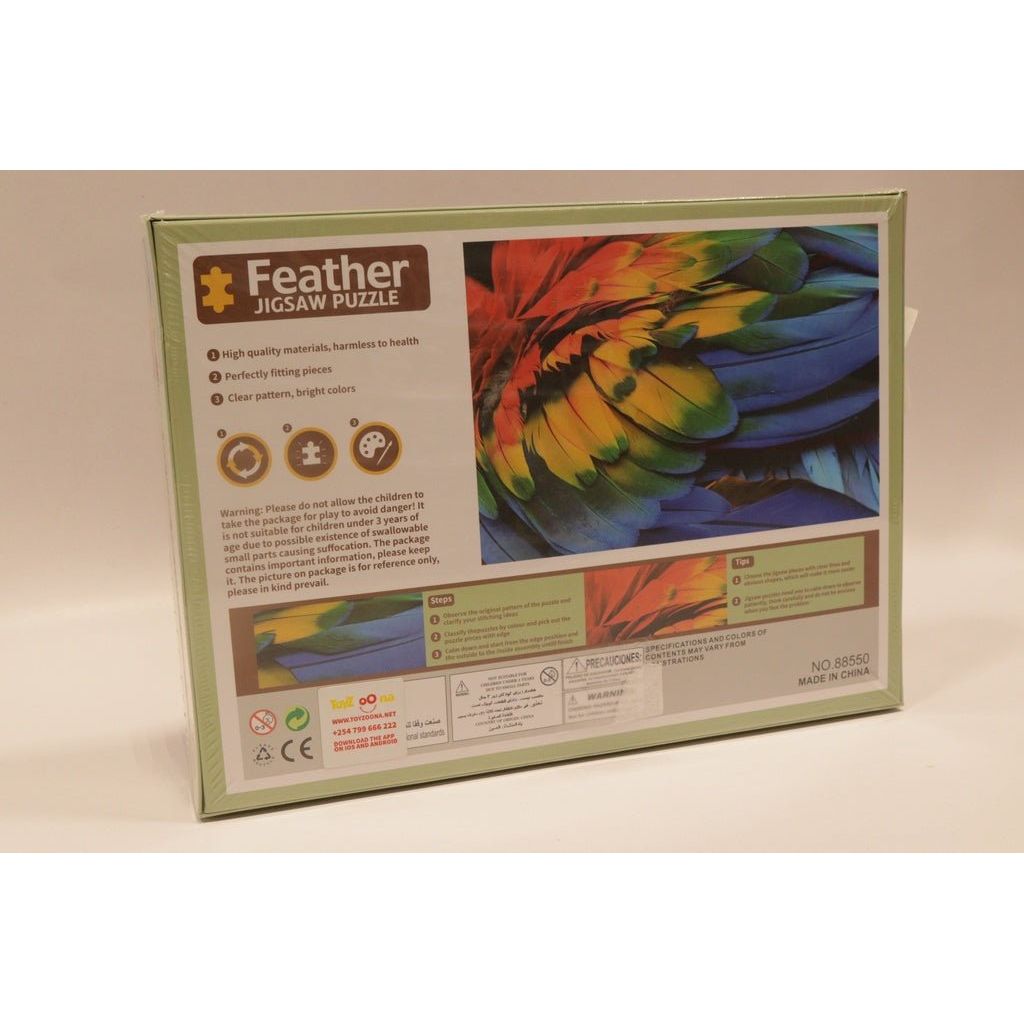 Tan Feather Puzzle 88550 Toyzoona feather-puzzle-88550-toyzoona-2.jpg