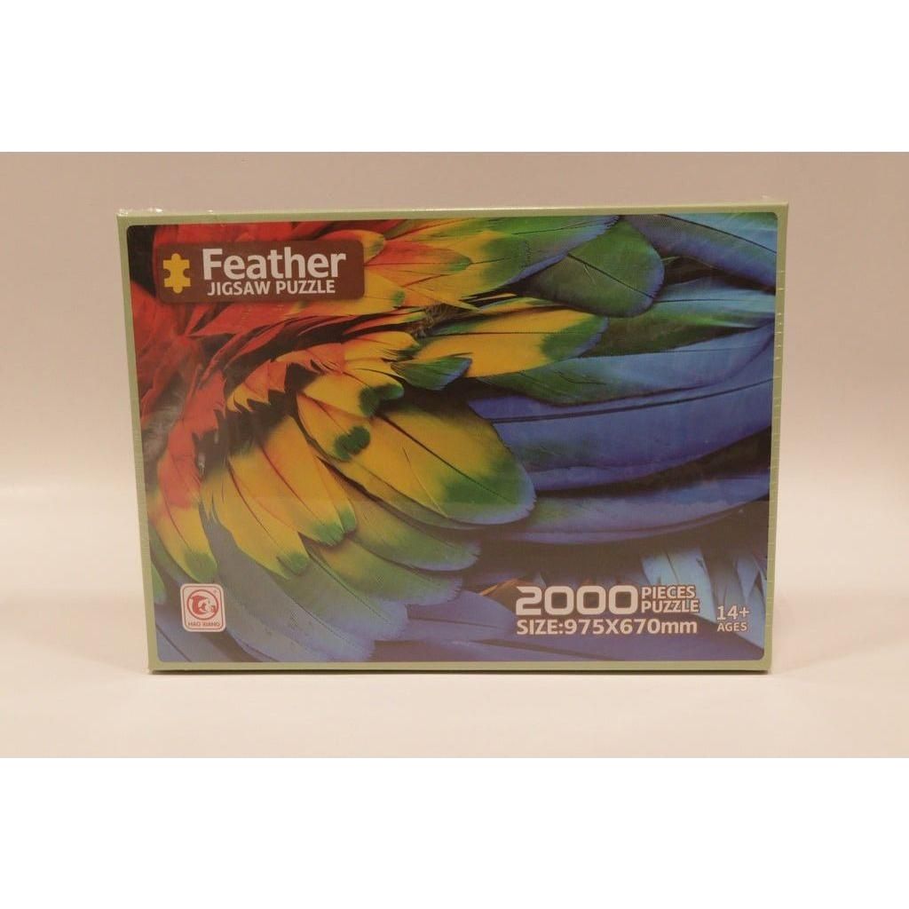 Dark Olive Green Feather Puzzle 88550 Toyzoona feather-puzzle-88550-toyzoona-3.jpg Games and Puzzles