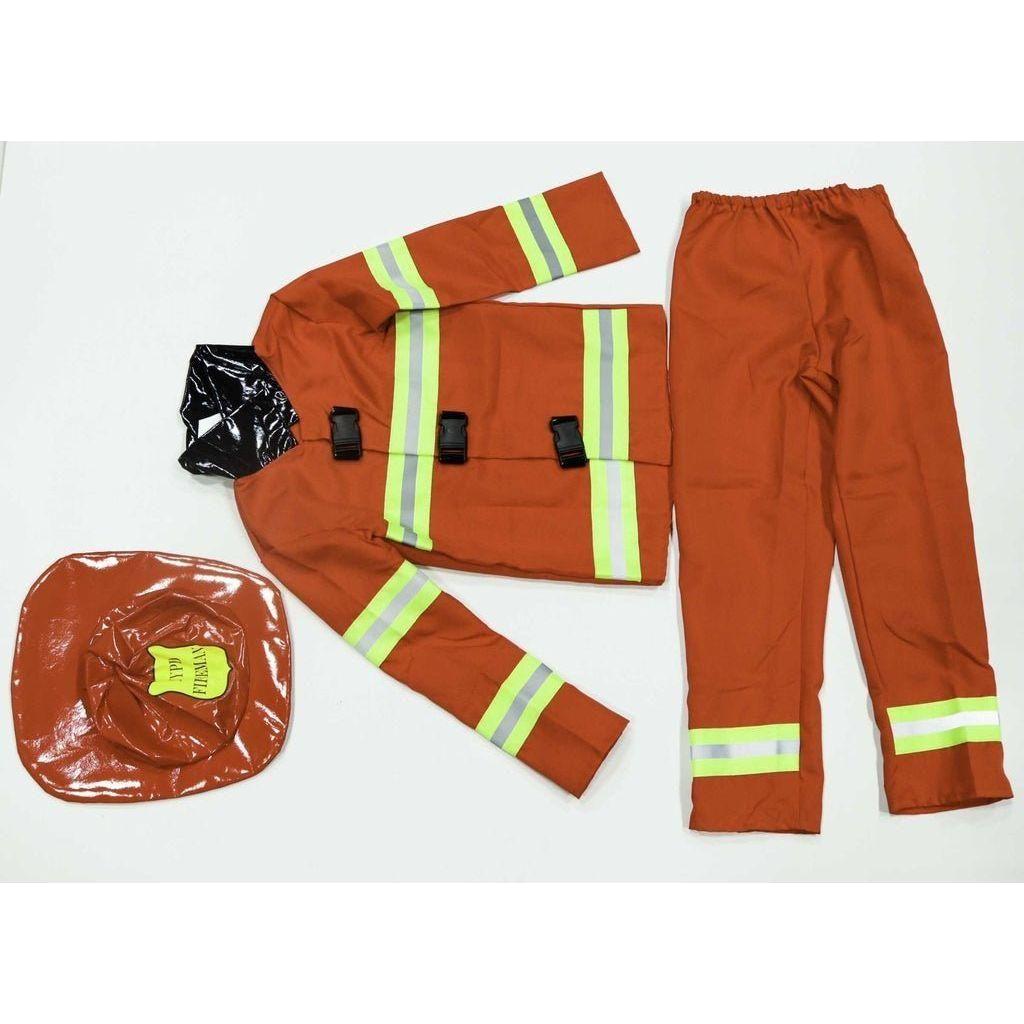 Beige Fire Man Costume Toyzoona fire-man-costume-toyzoona-4.jpg Costume, Dress Up and Apparel