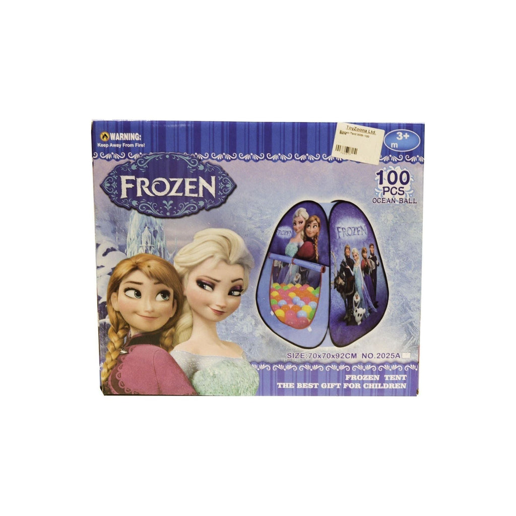 Dark Gray Frozen Tent With 100 Balls Toyzoona frozen-tent-with-100-balls-toyzoona.jpg Dolls and Playsets