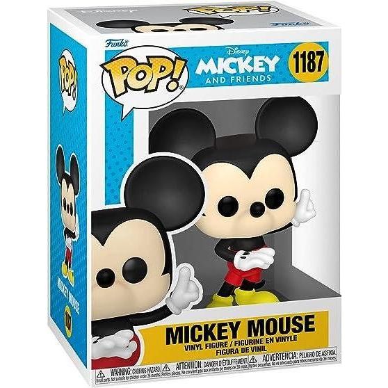 Light Gray Funko Pop Disney Mickey Mouse - Classic Character Vinyl Figure THE DREAM FACTORY funko-pop-disney-mickey-mouse-toyzoona-1.jpg Action Toys
