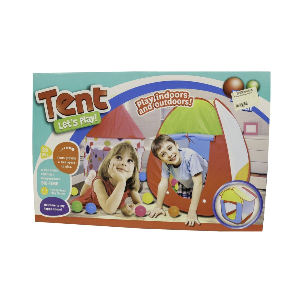 Dark Gray Funny Tent Toys 20 Ball Toyzoona funny-tent-toys-20-ball-toyzoona-1.jpg Infant Toys