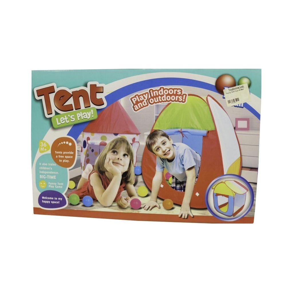 Dark Gray Funny Tent Toys 20 Ball Toyzoona funny-tent-toys-20-ball-toyzoona-2.jpg Infant Toys