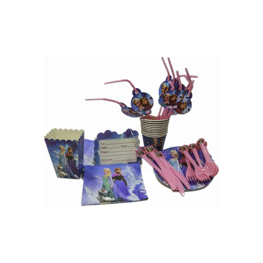 Slate Gray Glown Party Set Frozen Toyzoona glown-party-set-frozen-toyzoona-1.jpg Gift, Party Goods & Wrapping Paper