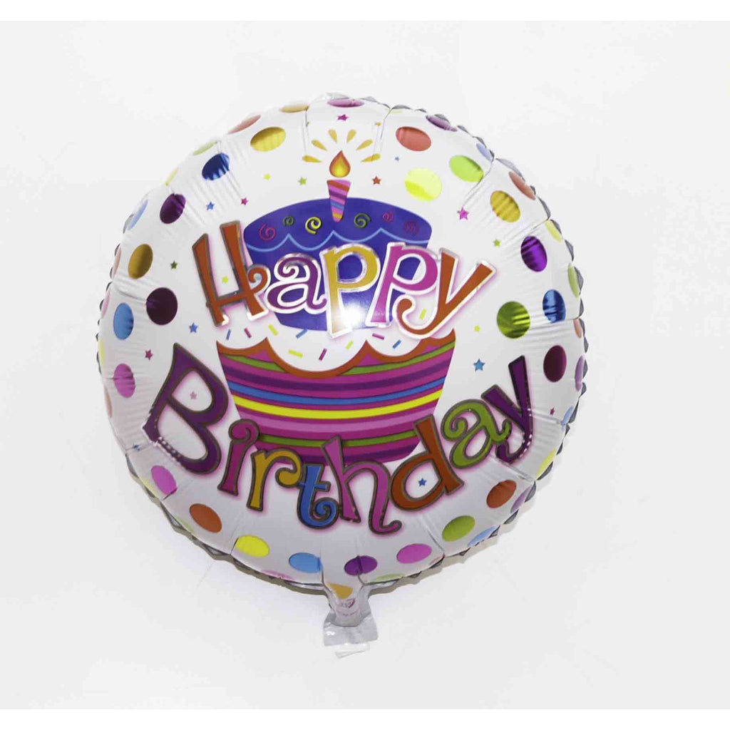 Lavender Happy Birthday Balloon Round Toyzoona happy-birthday-balloon-round-toyzoona.jpg Gift, Party Goods & Wrapping Paper