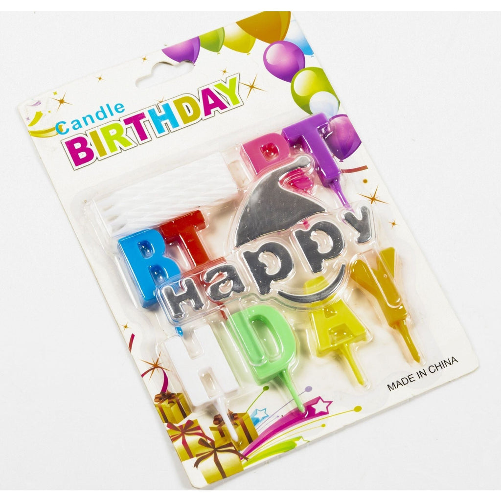 Beige Happy Birthday Candle Toyzoona happy-birthday-candle-toyzoona.jpg Gift, Party Goods & Wrapping Paper