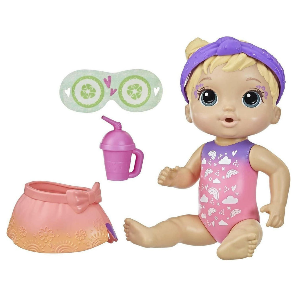 Tan Hasbro Baby Alive Rainbow Spa Day Doll THE DREAM FACTORY hasbro-baby-alive-rainbow-spa-day-doll-toyzoona-3.jpg Dolls and Playsets