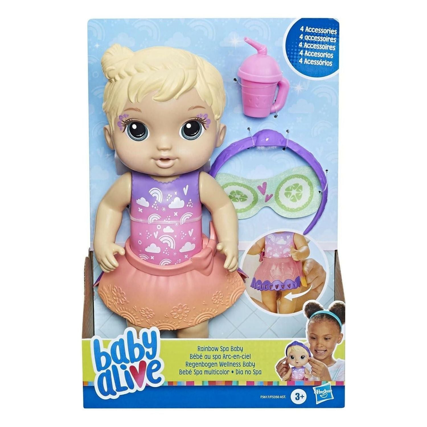 Baby Alive Rinbow Spa Day Doll Toyzoona