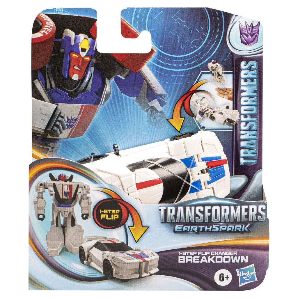 Gray Hasbro Transformers Earthspark Breakdown - New Series Bot Figure THE DREAM FACTORY hasbro-transformers-earthspark-breakdown-toyzoona-4.jpg Action Toys