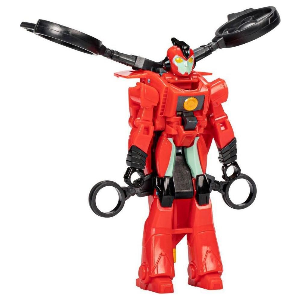 Dark Slate Gray Hasbro Transformers Earthspark Terran Twitch - Earth-Born Bot Figure THE DREAM FACTORY hasbro-transformers-earthspark-terran-twitch-toyzoona-3.jpg Action Toys