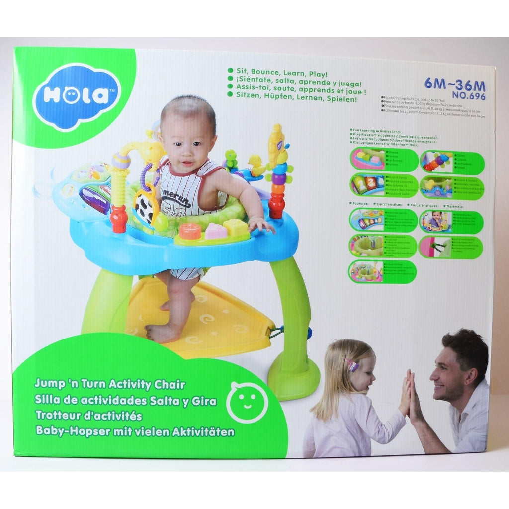 Light Gray Hola Baby Walker 696 Toyzoona hola-baby-walker-696-toyzoona-1.jpg Infant Toys