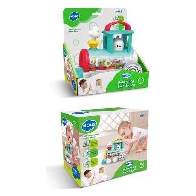 Light Gray Hola Push Along Train Engine E7995A TOYZOONA LIMITED hola-push-along-train-engine-e7995a-toyzoona-1.jpg Infant Toys