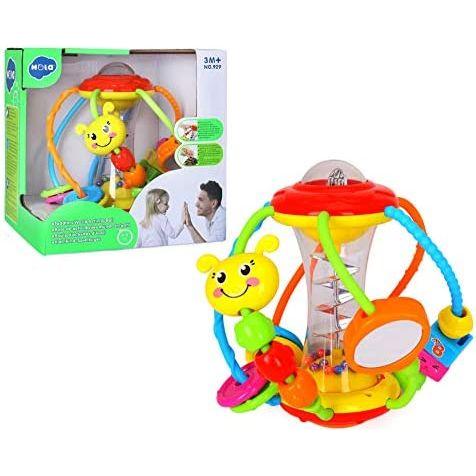 Light Gray Hola Toddlers World Activity Ball 929 TOYZOONA LIMITED hola-toddlers-world-activity-ball-929-toyzoona-1.jpg Infant Toys