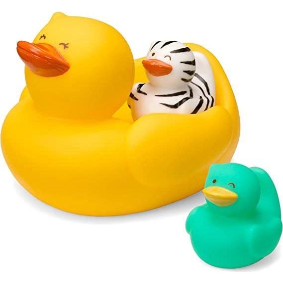 Orange Infantino Bath Duck N Family PEEKABOO EXPERIENCE STORE infantino-bath-duck-n-family-toyzoona-2.jpg Infant Toys