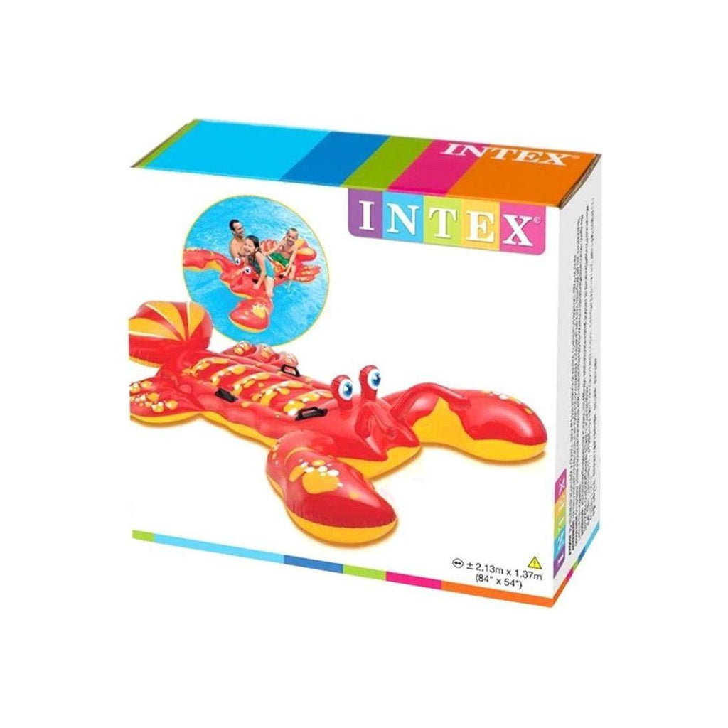 Medium Turquoise Intex Lobster Swimming Pool Float - Colorful Water Toy For Children PEEKABOO EXPERIENCE STORE intex-lobster-ride-on-toyzoona-1.jpg Sports Toys & Outdoor Play