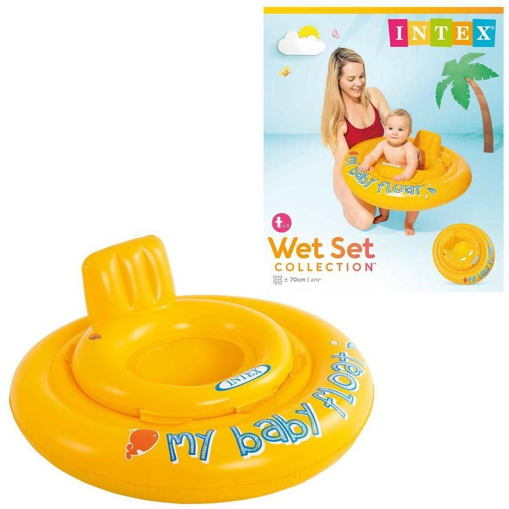 Goldenrod Intex My Baby Float Yellow PEEKABOO EXPERIENCE STORE intex-my-baby-float-yellow-toyzoona-1.jpg Sports Toys & Outdoor Play