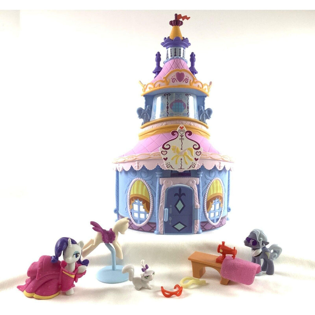 Light Gray Little Pony Castle R718 for Pretend Royal Fun HALSON ENTERPRISE little-pony-castle-r718-toyzoona-1.jpg Sports Toys & Outdoor Play