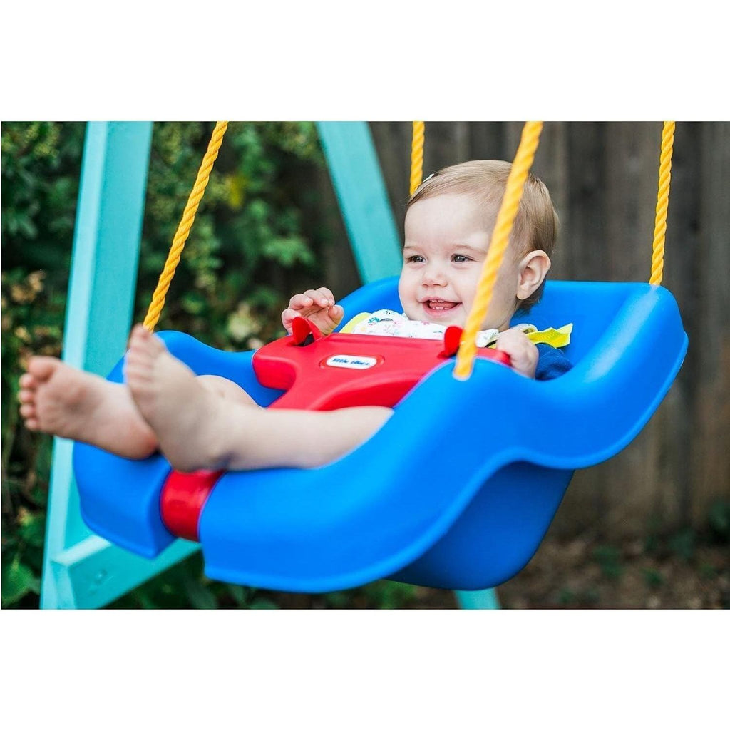 Tan Little Tikes High Back Toddler Swing THE DREAM FACTORY little-tikes-high-back-toddler-swing-toyzoona-4.jpg Infant Toys