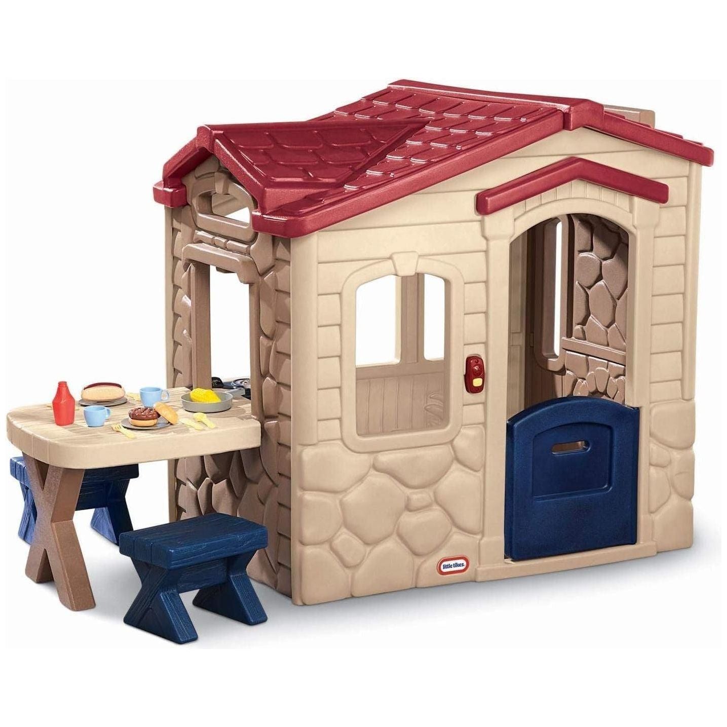 Get Little Tikes Patio Playhouse Toy for Toddlers Outdoor Fun