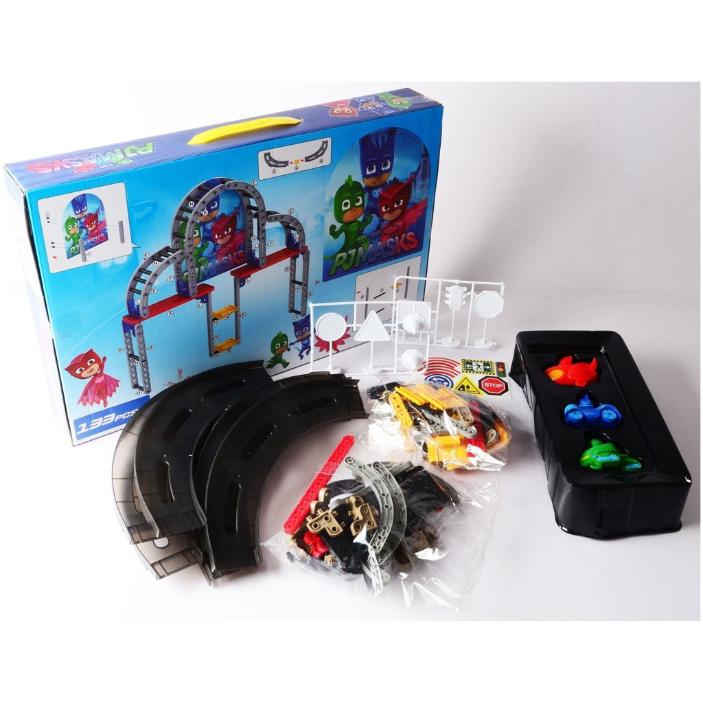 Dark Slate Gray Pj Mask Play Set - Nighttime Hero Adventure Collection Toyzoona pj-mask-play-set-toyzoona.jpg Action Toys