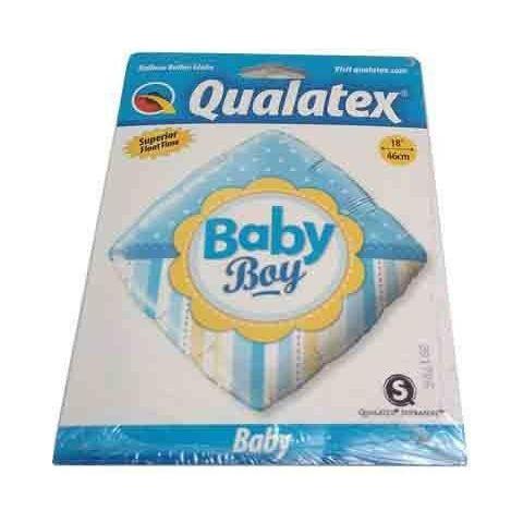 Light Gray Qualatex Baby Boy Square 14637 Balloon Toyzoona qualatex-baby-boy-square-14637-balloon-toyzoona.jpg Gift, Party Goods & Wrapping Paper