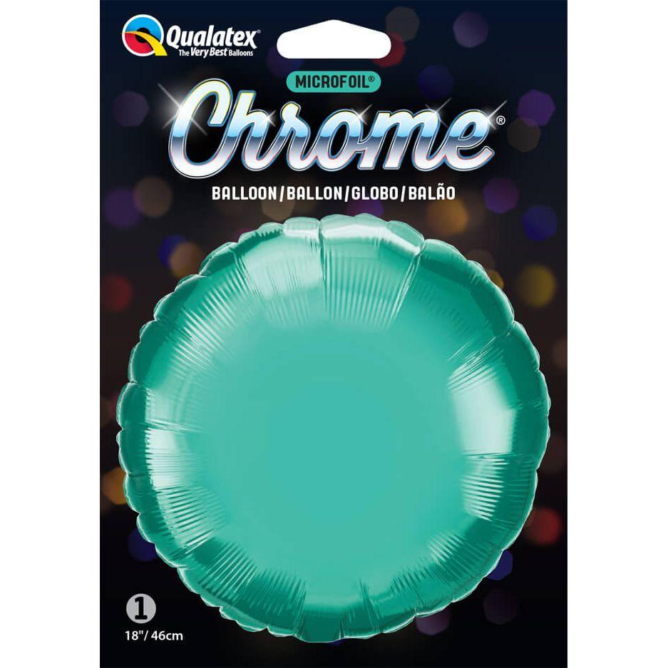 Medium Aquamarine Qualatex Green Chrome 90033 Balloon Toyzoona qualatex-green-chrome-90033-balloon-toyzoona.jpg Gift, Party Goods & Wrapping Paper