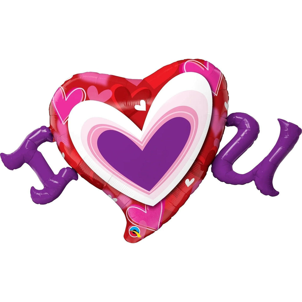 Maroon Qualatex I Heart U 54894 Balloon Toyzoona qualatex-i-heart-u-54894-balloon-toyzoona.jpg Gift, Party Goods & Wrapping Paper
