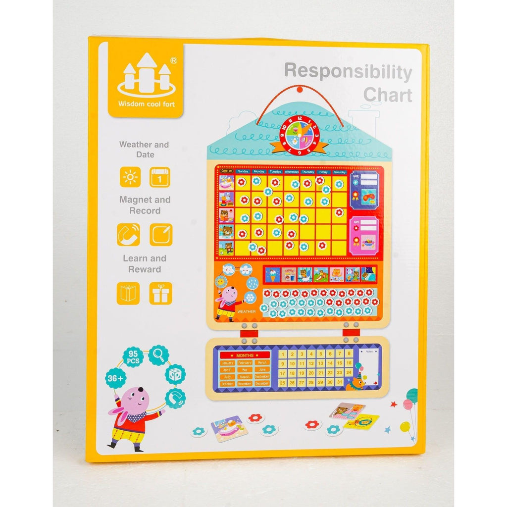 Antique White Responsibility Chart Toyzoona responsibility-chart-toyzoona.jpg Infant Toys