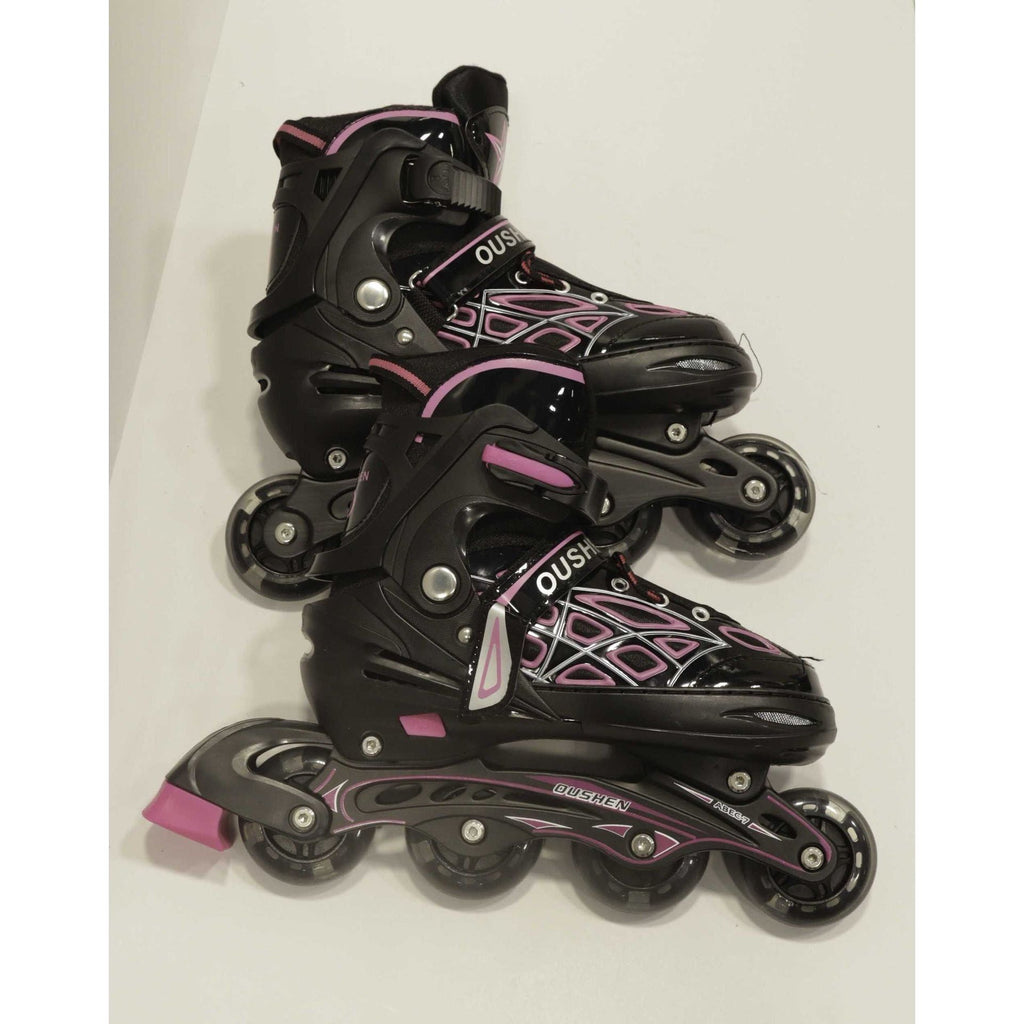 Dark Slate Gray Roll with Confidence – Skate Shoes Black and Pink Small Toyzoona skate-shoes-black-and-pink-small-toyzoona.jpg Outdoor Play