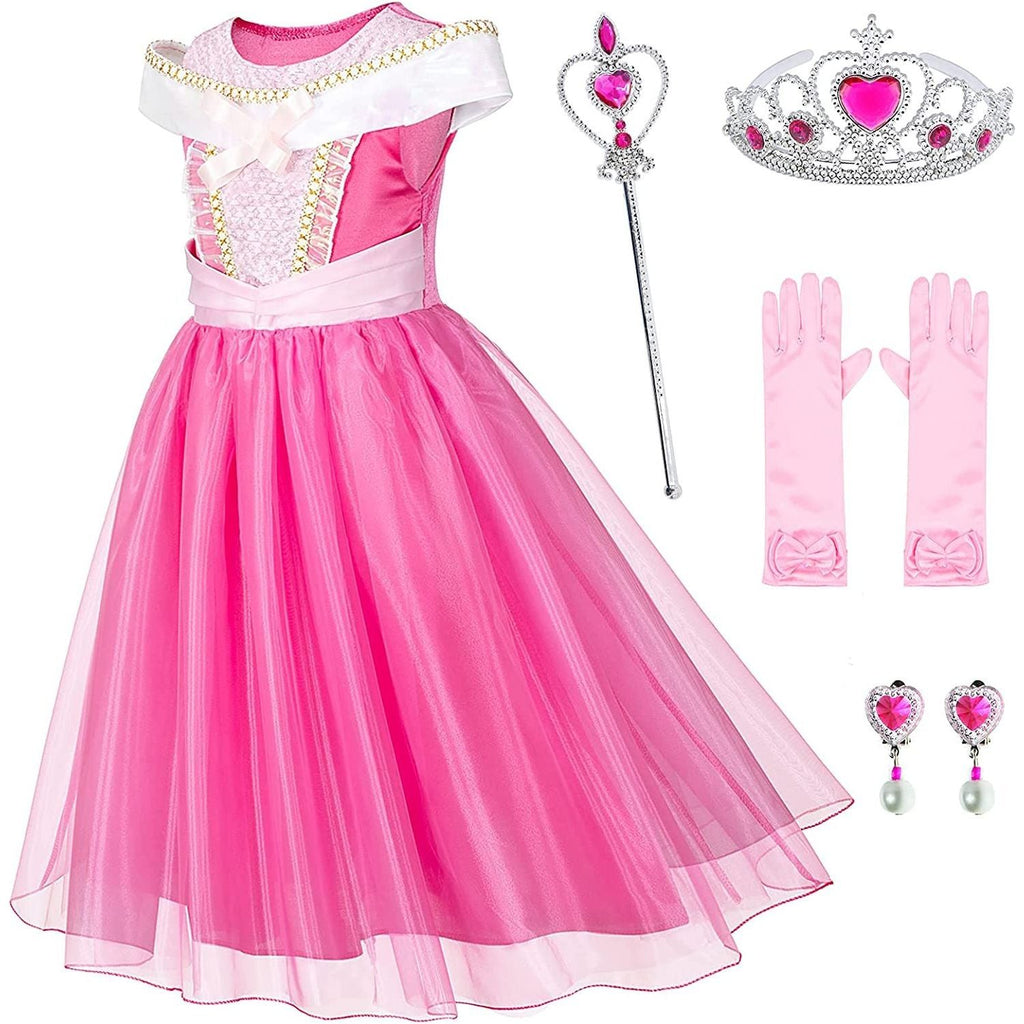 Hot Pink Sleeping Beauty Dress Toyzoona sleeping-beauty-dress-toyzoona.jpg Costume, Dress Up and Apparel