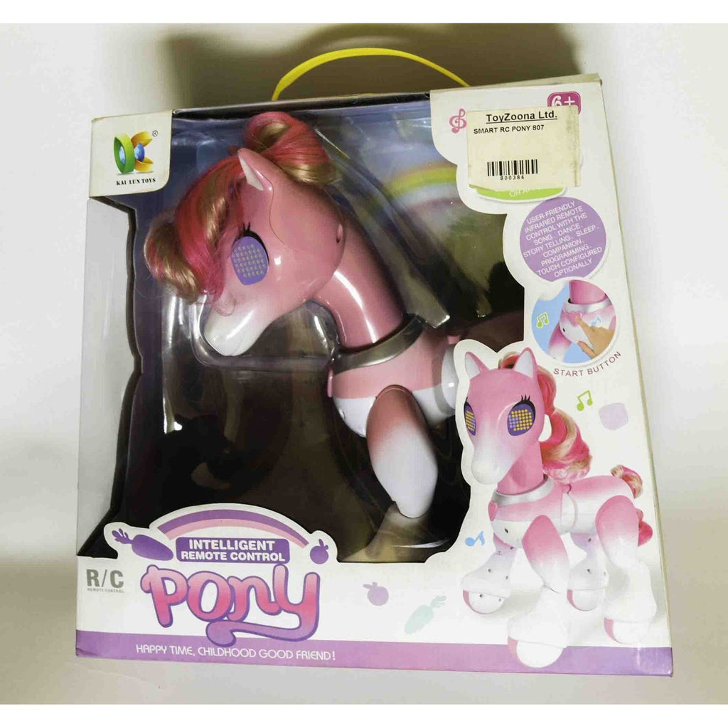 Light Gray Smart Rc Pony 807 Toyzoona smart-rc-pony-807-toyzoona.jpg Vehicle and Remote Control