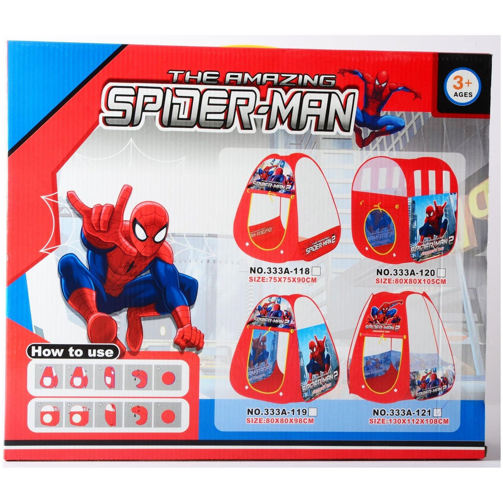 Light Gray Spider Man Tent 20 Balls Toyzoona spider-man-tent-20-balls-toyzoona.jpg Infant Toys