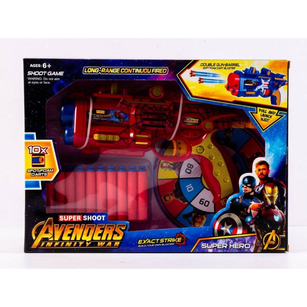 Lavender Super Shoot Avengers Mix Gun - Kids Superhero Blaster Toyzoona super-shoot-avengers-mix-gun-toyzoona.jpg Battling Toys