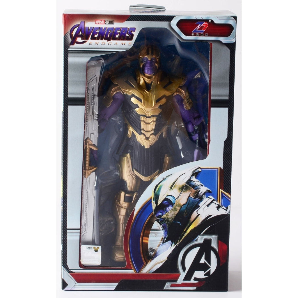 Light Gray Thanos Super Hero - Mighty Infinity Gauntlet Villain Figure Toyzoona thanos-super-hero-toyzoona.jpg Action Toys