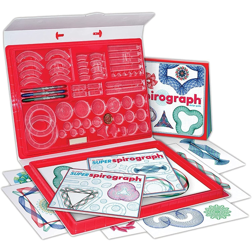 Light Gray The Original Super Spirograph Design Toyzoona the-original-super-spirograph-design-toyzoona.jpg Stationary, Arts and Crafts