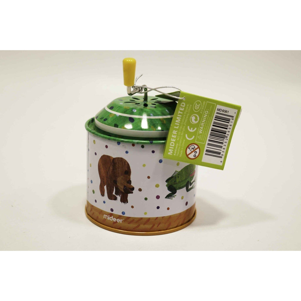 Light Gray Tin Muscial Box Brown Bear Toyzoona tin-muscial-box-brown-bear-toyzoona.jpg Infant Toys