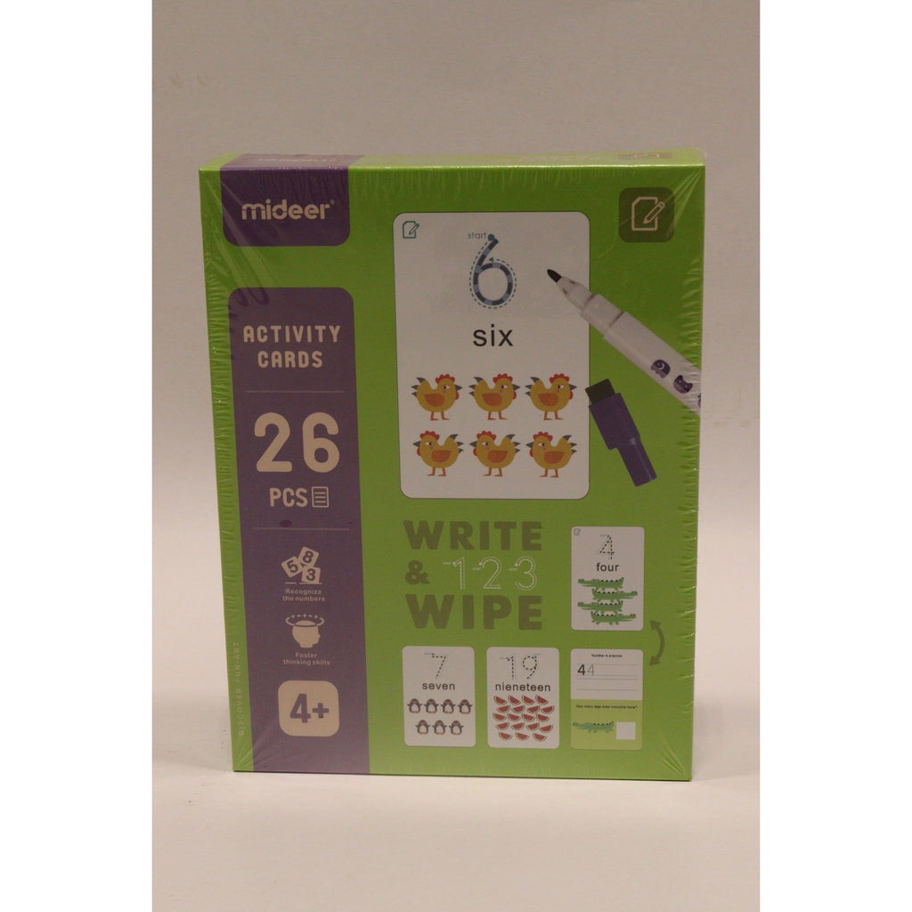 Rosy Brown Mideer Write And Wipe Card Toyzoona write-and-wipe-card-toyzoona.jpg Stationary, Arts and Crafts