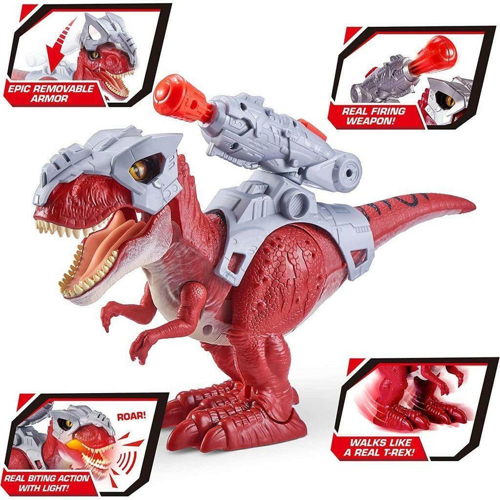 Light Gray Zuru Robo Alive Dinosaur T Rex 7132 Toyzoona zuru-robo-alive-dinosaur-t-rex-7132-toyzoona-2.jpg Action Toys