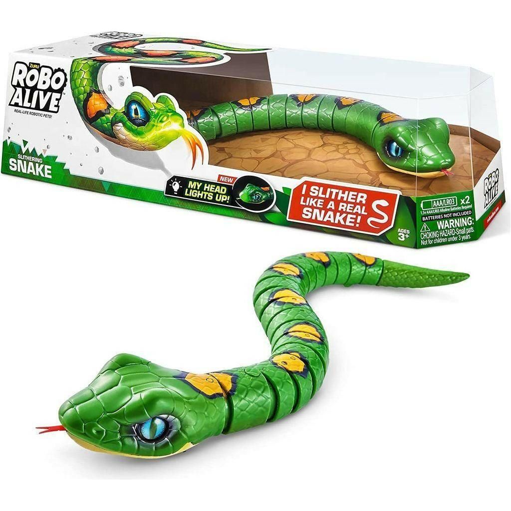 Forest Green Zuru Robo Alive Robotic Snake 7150 - Slithering Reptile Robot Toyzoona zuru-robo-alive-robotic-snake-7150-toyzoona-4.jpg Action Toys