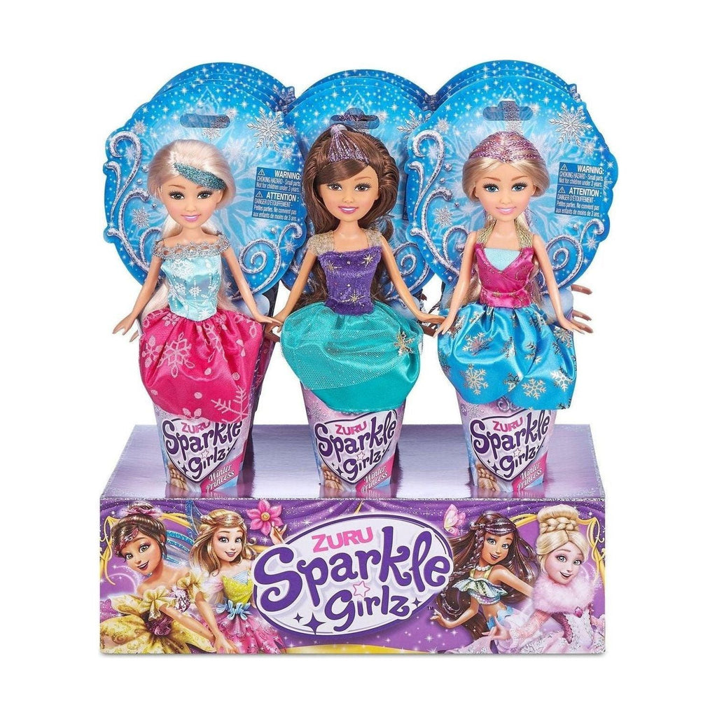 Gray Sparkle Girlz Winter Princess Doll 10017 by ZURU HALSON ENTERPRISE zuru-sparkle-girlz-winter-princess-10017-toyzoona.jpg Dolls and Playsets