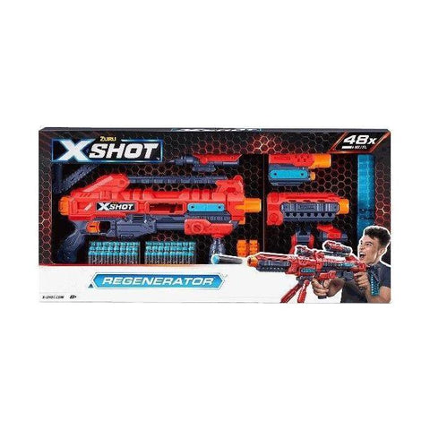 Tan XSHOT Excel Regenerator Blaster 36173 (48 Darts) by ZURU Toyzoona zuru-x-shot-excel-regenerator-36173-toyzoona.jpg Battling Toys