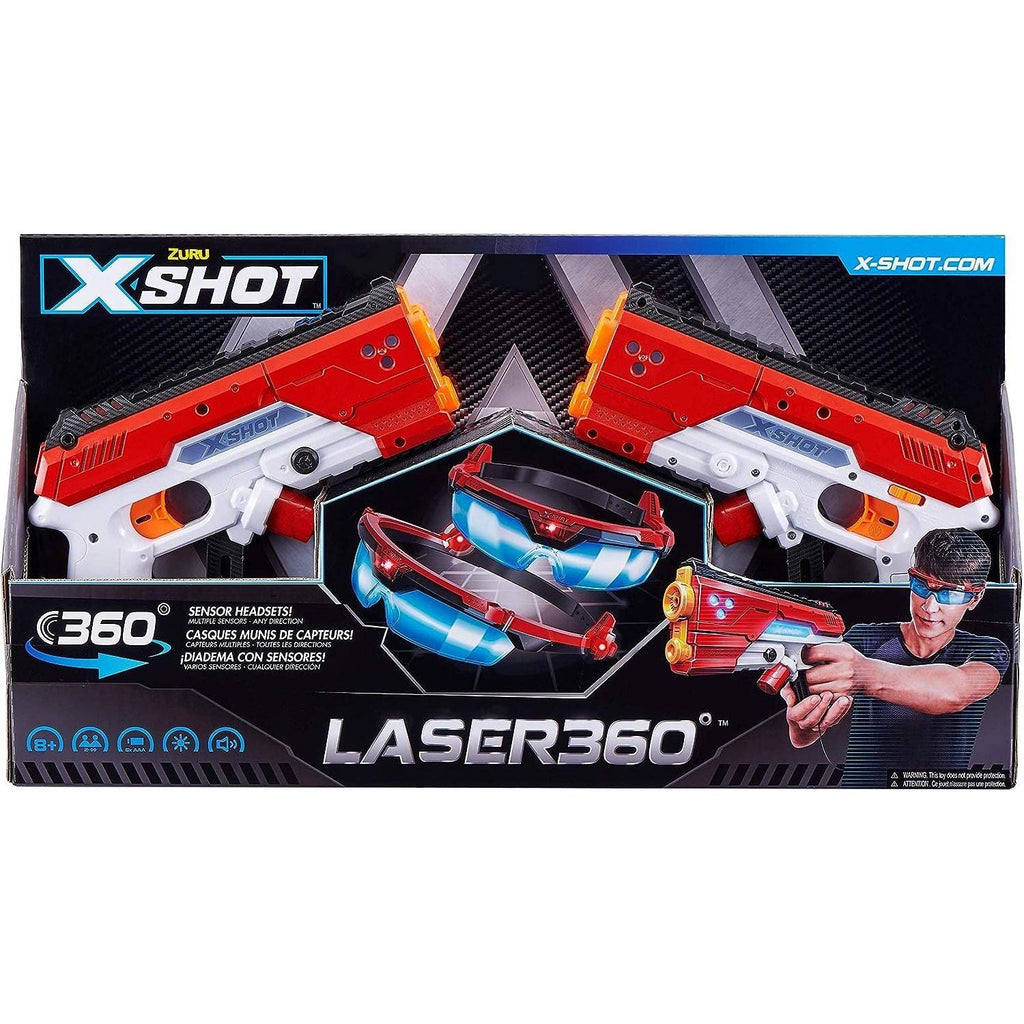 Black Zuru X Shot Laser Blaster 36280 - Laser Tag Set for Kids HALSON ENTERPRISE zuru-x-shot-laser-blaster-36280-toyzoona.jpg Battling Toys