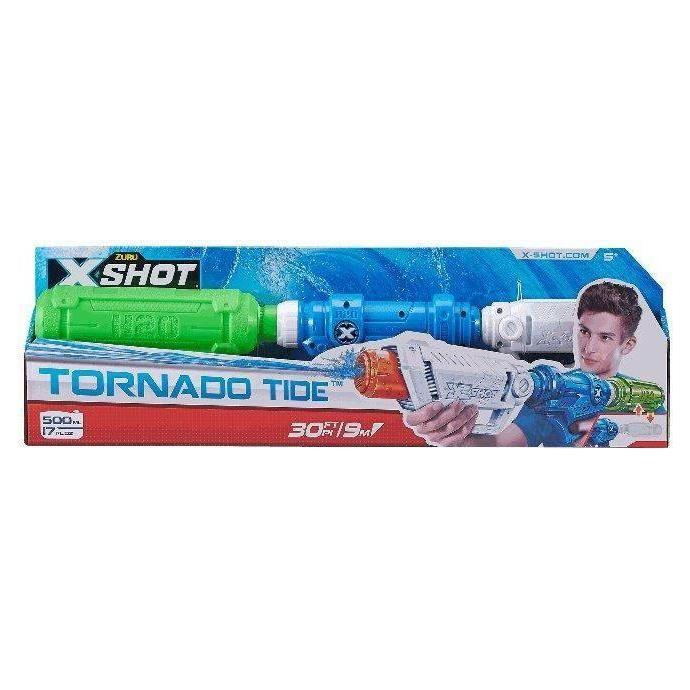 Steel Blue Zuru X Shot Water Blaster Tornado 01233 - Spinning Water Fun Toyzoona zuru-x-shot-water-blaster-tornado-01233-toyzoona.jpg Battling Toys